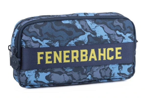 Fenerbahçe Kolon Detaylı Kamuflaj Kalem Çantası