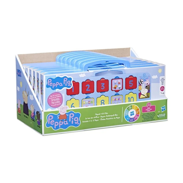 Nessiworld F6411 Peppa Pig ile Öğreniyorum - Okul Otobüsü +3 yaş - Resim 5