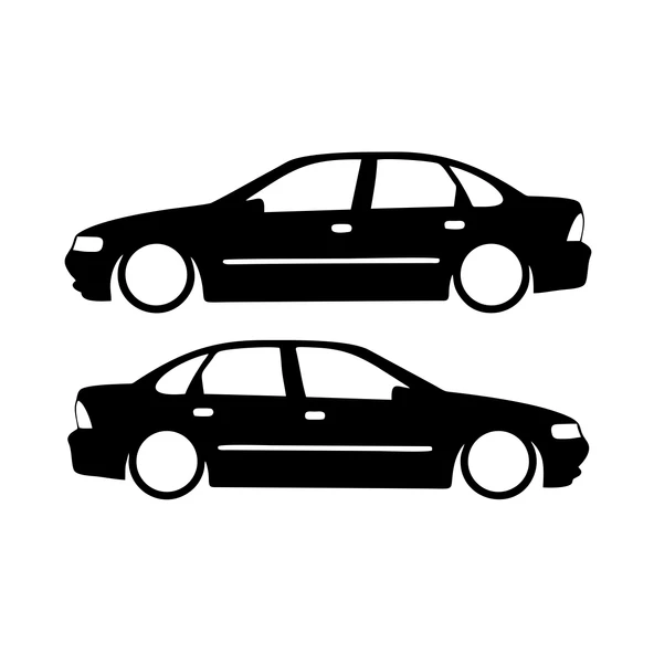 Basık Opel Vectra Sticker 17x17 Cm Siyah