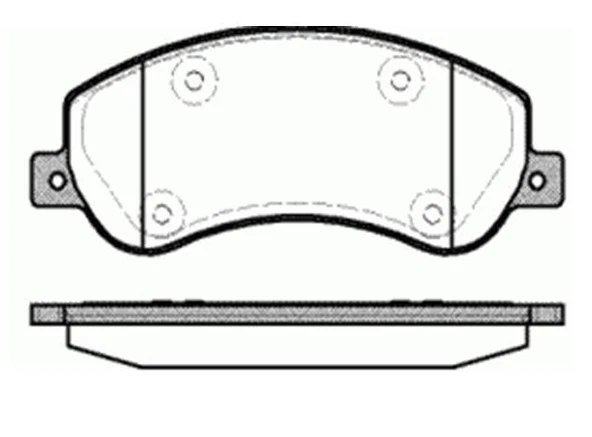 ÖN FREN DİSK BALATA FİŞLİ FORD TRANSIT V347 06-12 VW AMAROK 10-16 MGA 55259