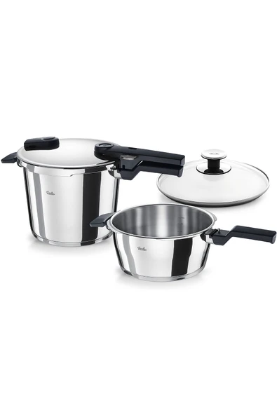 Fissler Vitaquick Glossy Düdüklü Tencere 6+3,5 Litre - 3