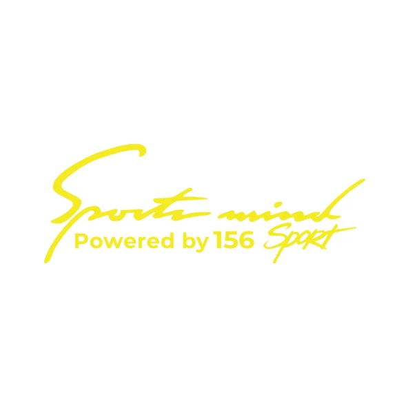 Sports Mind Alfa Romeo 156 Sports Sticker 17x17 Cm Sarı