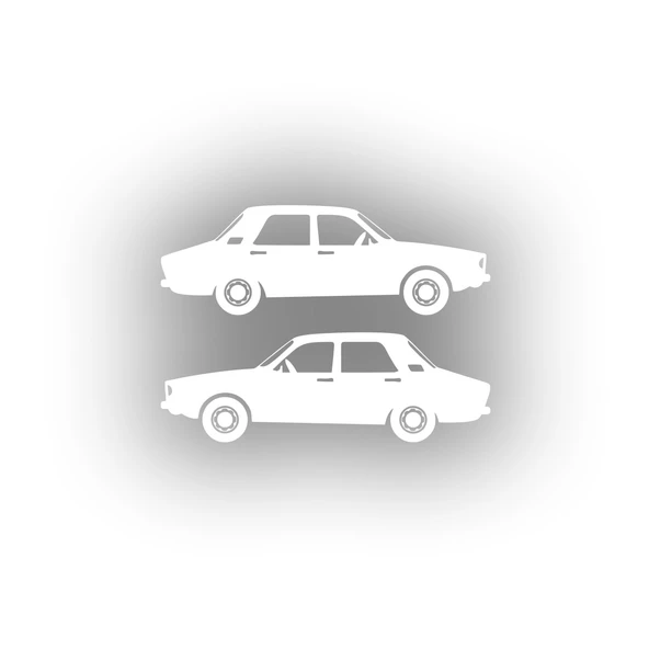 Renault12 Sticker 17x17 Cm Beyaz