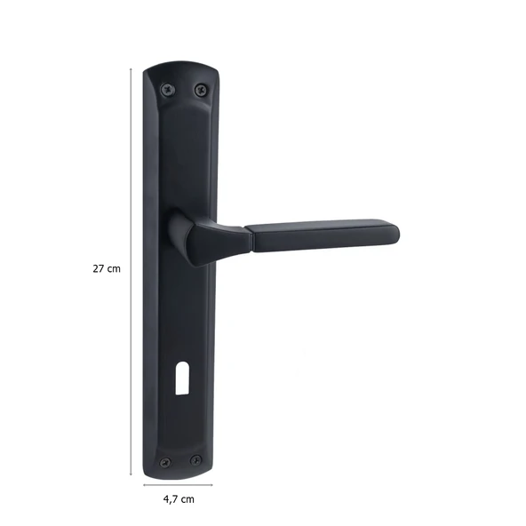 Arpat Arya Grand Lüx Alüminyum Kapı Kolu Mat Siyah Oda - 2
