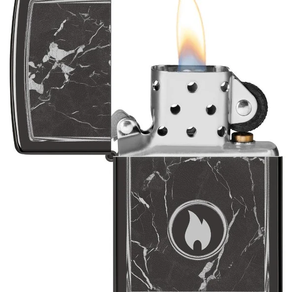 Zippo 46571-120472 Marble Flame Design Çakmak - 4