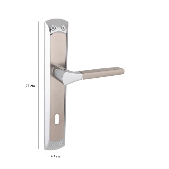 Arpat Arya Grand Lüx Alüminyum Kapı Kolu Krom Saten Oda - 2