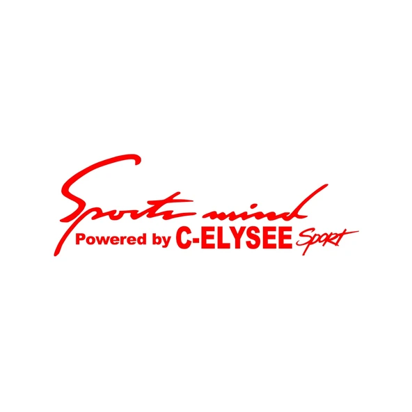 Sports Mind CITROEN C-ELYSE ESports Sticker 17x17 Cm Kırmızı ürün görseli