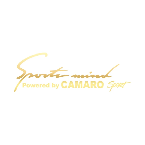 Sports Mind CHEVROLET CAMARO Sports Sticker 17x17 Cm Gold ürün görseli