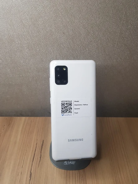 SAMSUNG A31 128GB BEYAZ KUTULU FATURALI GARANTİLİDİR