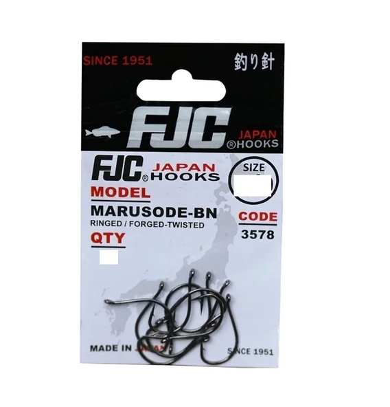 FJC 3578 MARU SODE RINGED BLACK NIKEL 16lı İĞNE NO:3