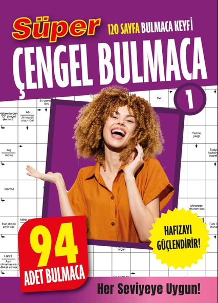 Süper Çengel Bulmaca 1 Hakan Kayar Zeliha Kayar Dokuz Yayınları