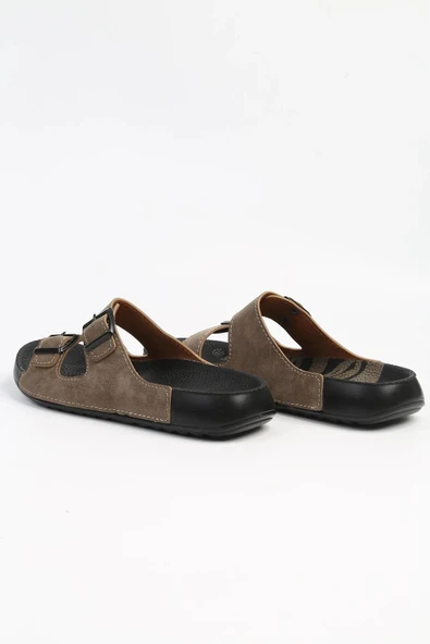 LEE COOPER Orthopedix 2013 Çift Bantlı Suya Dayanıklı Tokalı Unisex Terlik - 3
