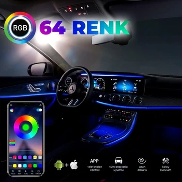 64 RENK ANİMASYONLU AMBİANS LED - 3