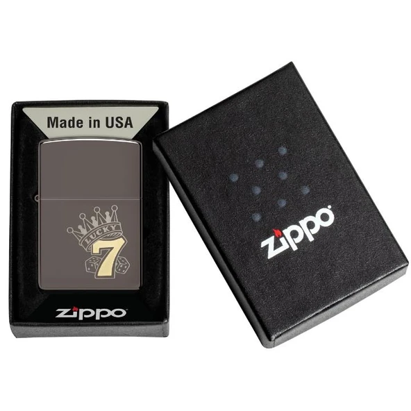 Zippo 48913-112306 Lucky 7 Design Çakmak - 5