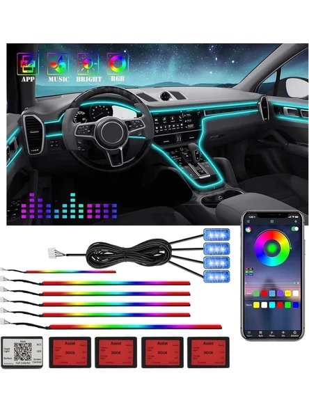 64 RENK ANİMASYONLU AMBİANS LED - 1