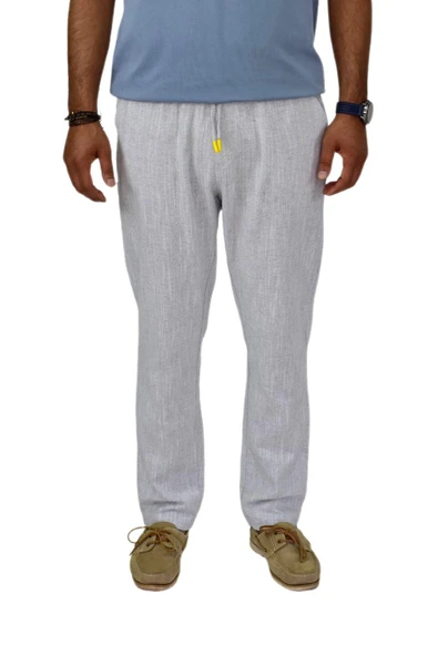 Erkek Pamuklu Yazlık Lastikli Pantolon 1928 BGL-ST04596 - Resim 8