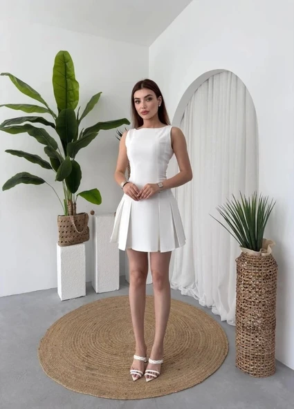 Zoe Mini Elbise - 7