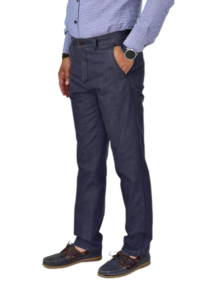 Erkek Kanvas Yazlık Pantolon Klasik 1283 BGL-ST04605 - Resim 3