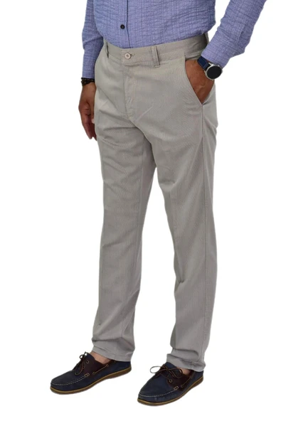 Erkek Kanvas Yazlık Pantolon Klasik 325 BGL-ST04597 - Resim 6