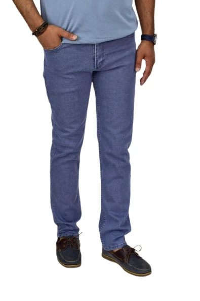 Erkek Regular Fitt Jeans Pantolon 320 BGL-ST04607 - Resim 3