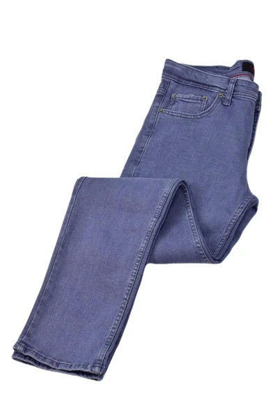 Erkek Regular Fitt Jeans Pantolon 320 BGL-ST04607 - Resim 7
