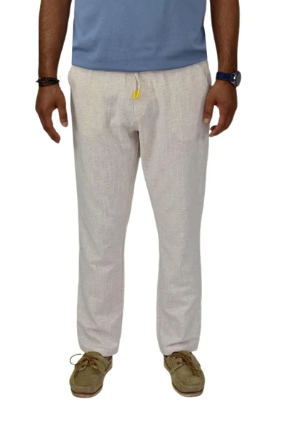 Erkek Pamuklu Yazlık Lastikli Pantolon 1928 BGL-ST04596 - Resim 9