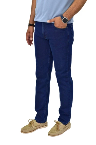 Erkek Regular Fitt Jeans Pantolon 320 BGL-ST04606 - Resim 6
