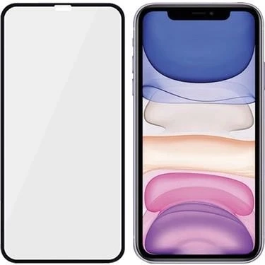 İPHONE X-XS MONSTER 5D SÜPER  EKRAN KORUYUCU JELATİN SİYAH - 2