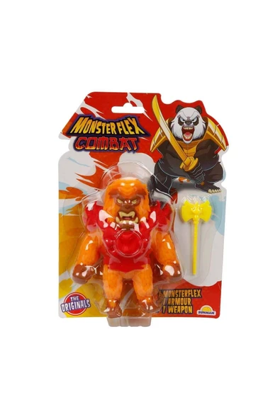 Monster Flex Combat Süper Esnek Figür 15 cm - Fire Beast - 3