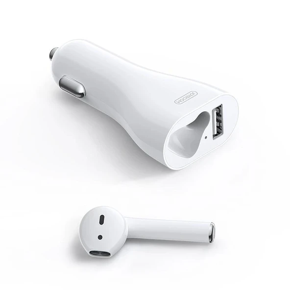 Joyroom JR-CP1 Bluetooth 5.0 Kablosuz Kulaklık Araç içi Hızlı Şarj - 1