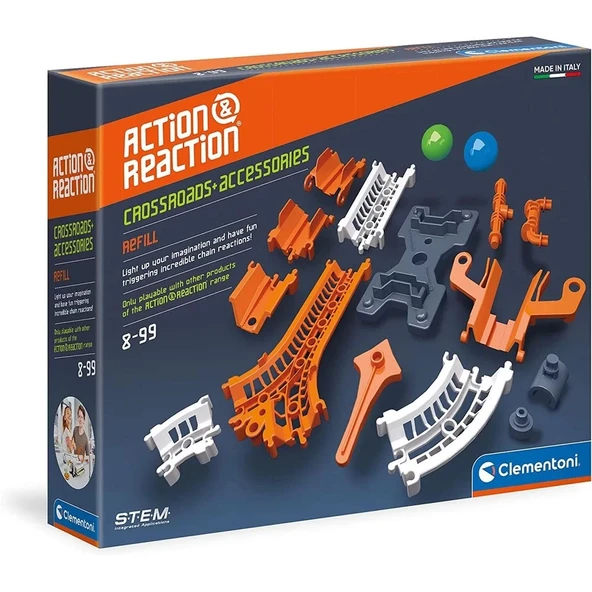 Clementoni Action & Reaction - Kavşaklar ve Aksesuarlar ürün görseli
