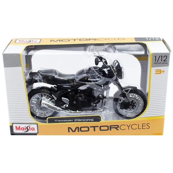 Maisto Kawasaki Z900RS Model Motorsiklet 1/12 Siyah - 2