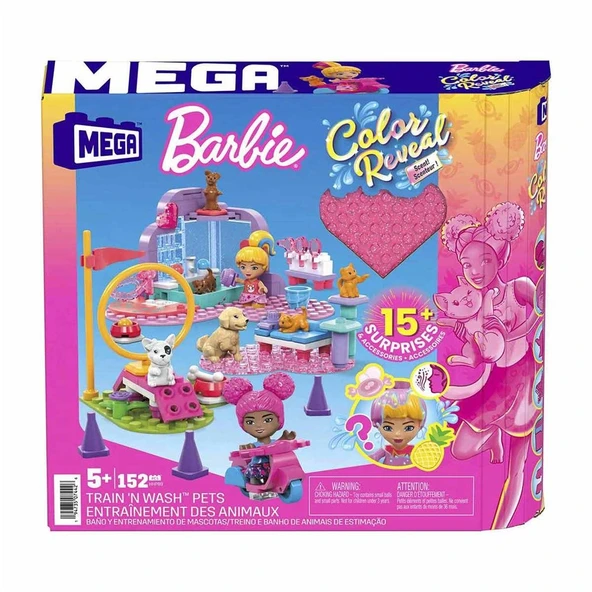MEGA Barbie Color Reveal Hayvan Dostu HHP89 ürün görseli