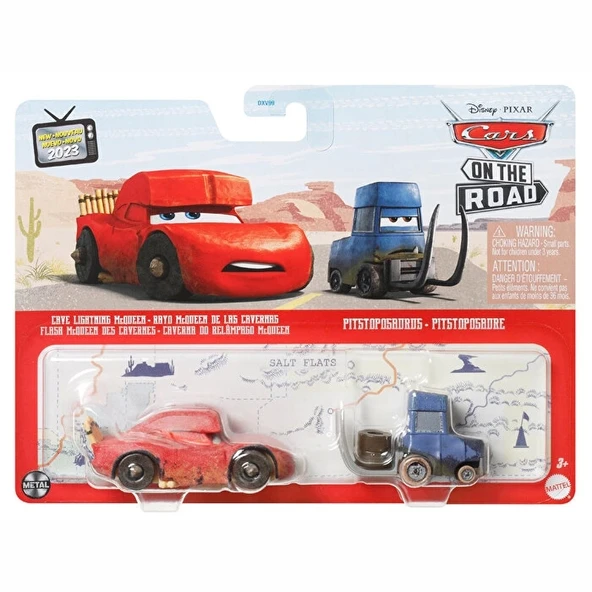 Disney Pixar Cars Gave Lightning McQueen ve Pitstoposaurus 2'li Araba DXV99-HLH63