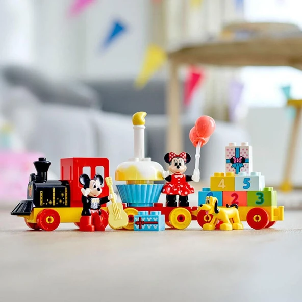 Lego Duplo Mickey ve Minnie Doğum Günü Treni - 5