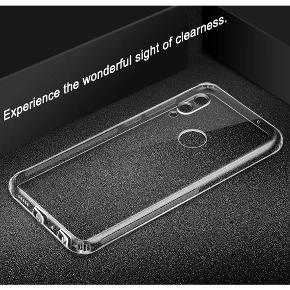 Huawei Y6 2019 Tıpalı Kamera Korumalı Silikon Kılıf - 5