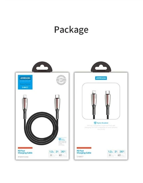 Joyroom S-M417 36W Lightning to Type-C PD Hızlı Şarj ve Data Kablosu - 4