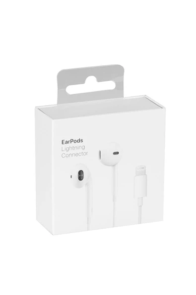 İphone Uyumlu Lightning Kablolu Tak Çalıştır Kulaklık - 1