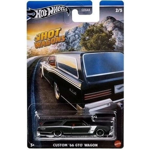 Hot Wheels Premium Hot Wagons Custom '66 Gto Wagon HRR87