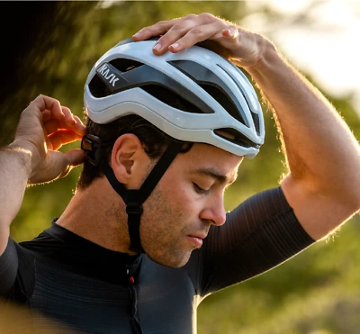 Kask Elemento Yol Bisiklet Kaskı Beyaz Large - Resim 8