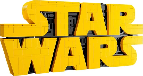 LEGO Star Wars 75407 Brick-Built Star Wars Logo - 3