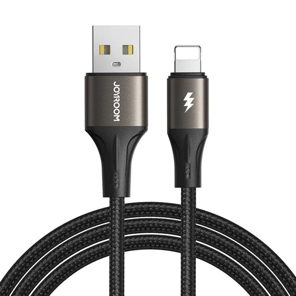 Joyroom Usb-Lighting Metal Hızlı Şarj Ve Data Kablo 3 Amper 2 Metre - 2