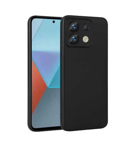 Xiaomi Redmi Note 13 Pro 5G Premier Siyah Silikon Kılıf ürün görseli