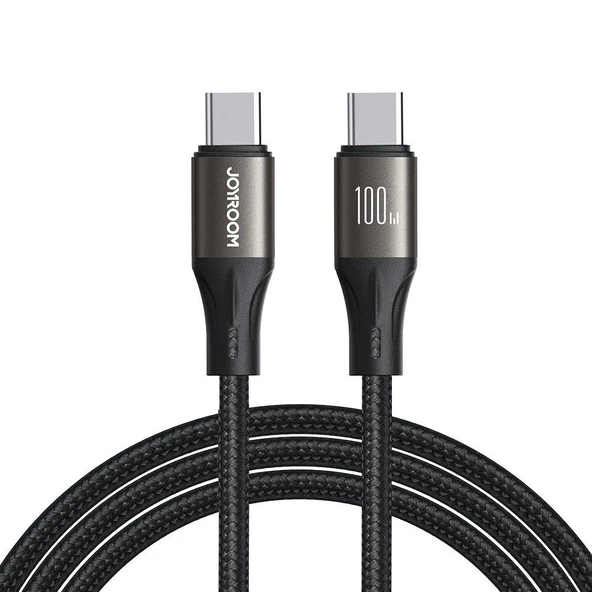 Joyroom SA25-CC52M 100W Type-C - Type-C Metal Hızlı Şarj Ve Data Kablosu 2 Metre - 2