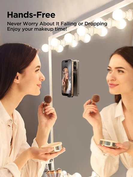 Joyroom Jr-ZS393 Magsafe Uyumlu Vantuzlu Telefon Tutucu - Resim 2