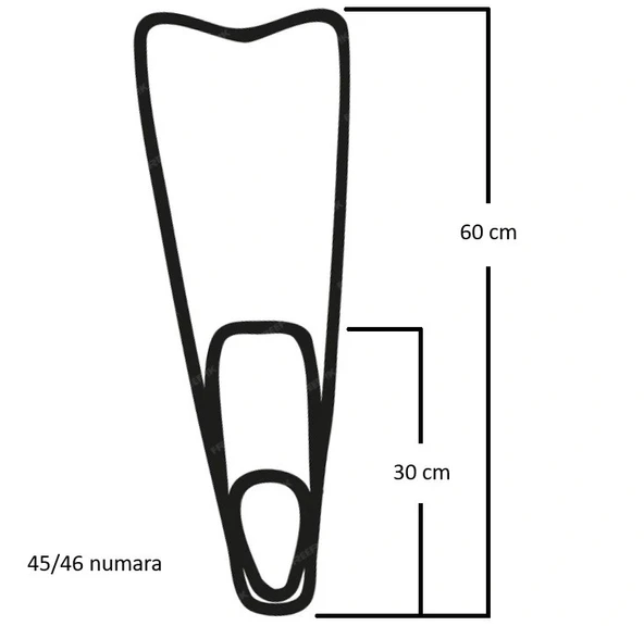 Yüzücü Paleti  SARI Çantalı - 45-46 - B578 - 3