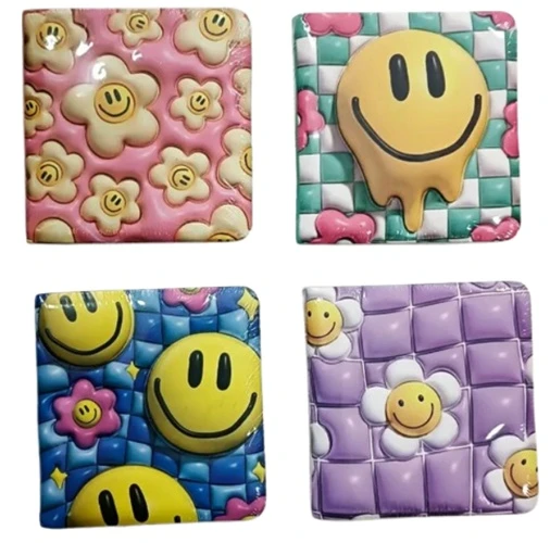 Sukuşi Not Defteri 96 Sayfa 9,5X10Cm Gülen Yüz - 3 adet