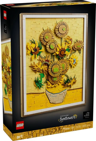 LEGO Art 31215 Vincent van Gogh – Sunflowers