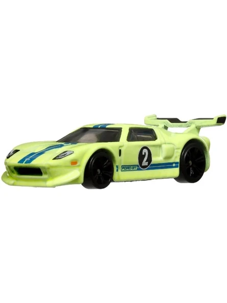 Hot Wheels Neon Yarışçılar HLH72 - Ford Gt HRW77 - 4