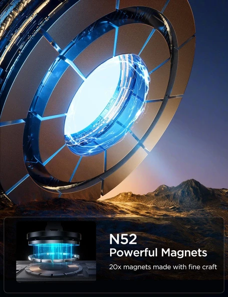 Joyroom Zs403 Magnetik MagSafe Uyumlu Katlanabilir Araç İçi Telefon Tutucu - 3